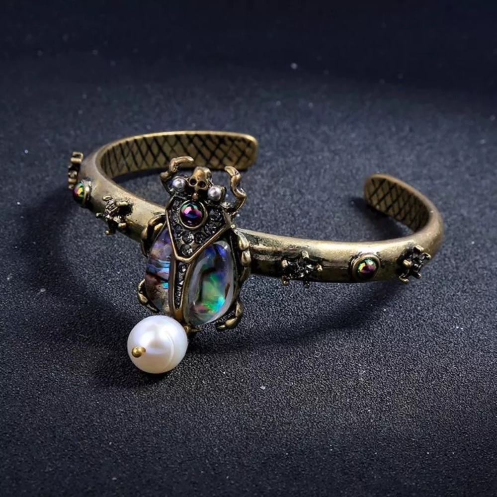 🖤Antique gold insects bracelet - Picture 2 of 5